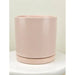150 mm Soft Pink Ceramic Pot & Plate