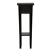 Ezra Straight Leg Plant Stand (Chocolate) - Furniture > Living Room > Side Tables