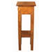 Ezra Straight Leg Plant Stand (Light Pecan) - Furniture > Living Room > Side Tables