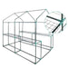 Greenfingers Greenhouse Garden Shed Green House 1.9X1.2M Storage Greenhouses Clear - Home & Garden > Green Houses