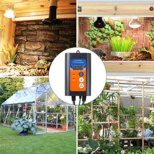 Thermostat Controller Seedling Heat Mat Heating Pad Plant Seed Start AU PLUG - Home & Garden > Artificial Plants > Artifical Flowers &