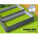 2 X Greenfingers Garden Bed - Grey (210 x 90 x 30 cm)