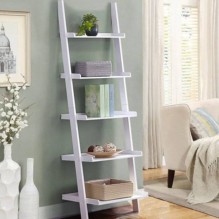 Levede 3 Tier Ladder Shelf Stand Storage Book Shelves Shelving Display Rack