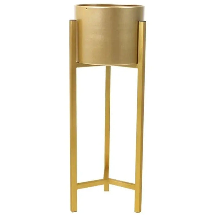 Gold Indoor/Outdoor Plant Stand - Small (White, Gold or Black)