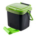 Maze 7L Kitchen Compost Caddy - 7L Caddy + 20 compostable bags