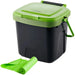 7lt Kitchen Bin with 20 x Compostable Bags