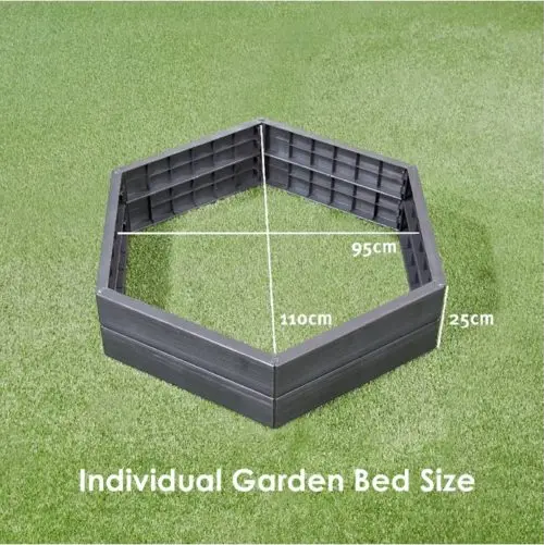 Maze Hex Ergo Raised Garden Bed