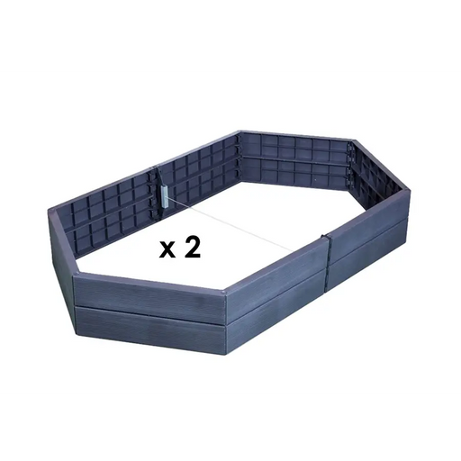Maze Large Hex Ergo Raised Garden Bed x 2