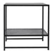 Coffee Table Antique End Tables Side Storage Steel Modern Furniture Open Shelf