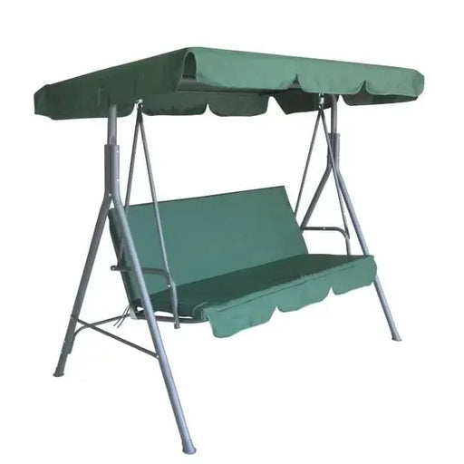 Outdoor Steel Swing Chair - Dark Green (1 Box)