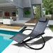 Outdoor Zero Gravity Rocking Chair  - Grey