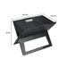 Portable BBQ Charcoal Grill and Foldable Steel Stove