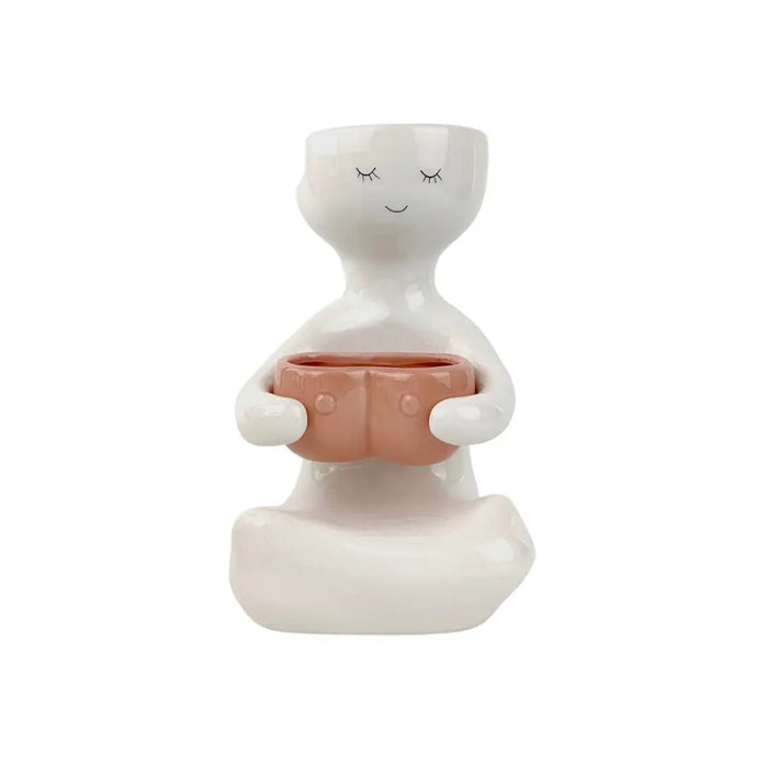 Cheeky Lady Ceramic Planter