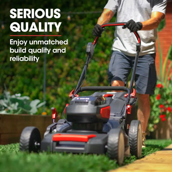 Baumr - AG 550CX Cordless Lawn Mower Kit - Home & Garden > Tools
