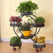 Circular Plant Stand for 6 Planters - Furniture > Office