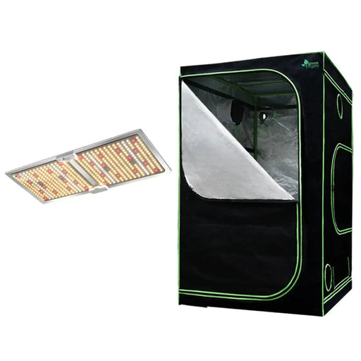 Greenfingers Grow Tent 2200W LED Grow Light Hydroponics Kits Hydroponic System - Home & Garden > Green Houses