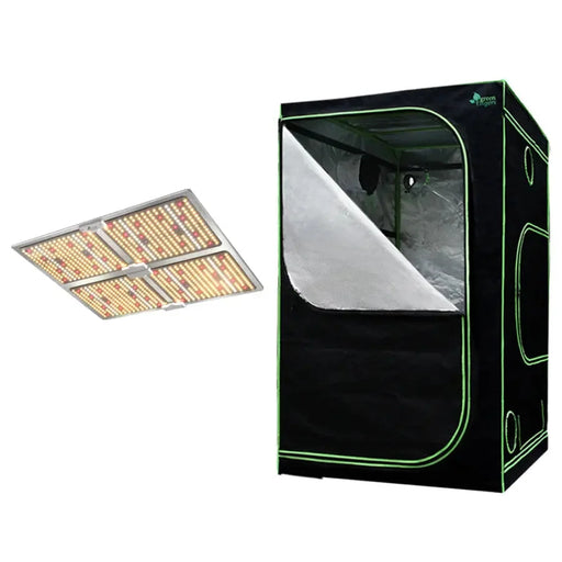 Greenfingers Grow Tent 4500W LED Grow Light Hydroponics Kits Hydroponic System - Home & Garden > Green Houses