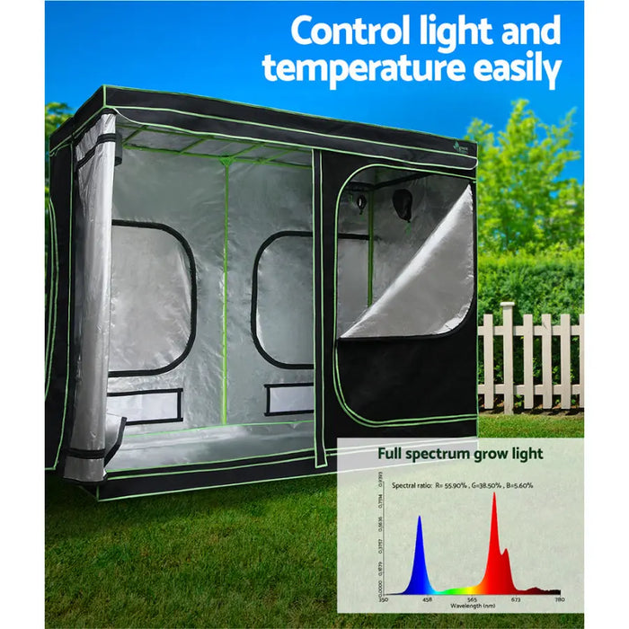 Grow tent with led lights clearance