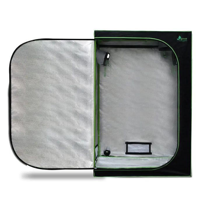 Greenfingers Grow Tent Kits 1680D Oxford 120X60X180CM Hydroponics Grow System - Home & Garden > Green Houses