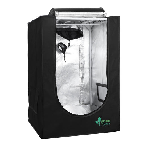 Greenfingers Hydroponics Grow Tent Kits Hydroponic Grow System Black 60X60X90CM 600D Oxford - Home & Garden > Green Houses