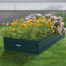 Wallaroo Garden Bed 150 x 90 x 30cm Galvanized Steel - Green - Home & Garden > Garden Beds