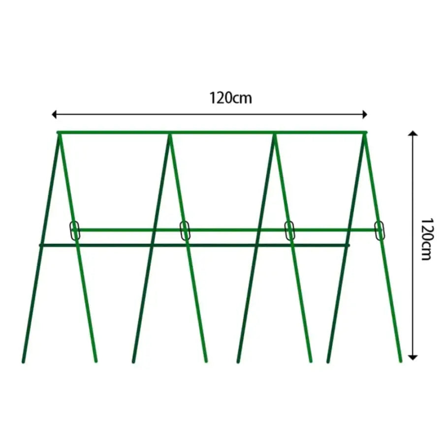 120 x 120cm A-Frame Plant Support Trellis - Durable & Customisable ...