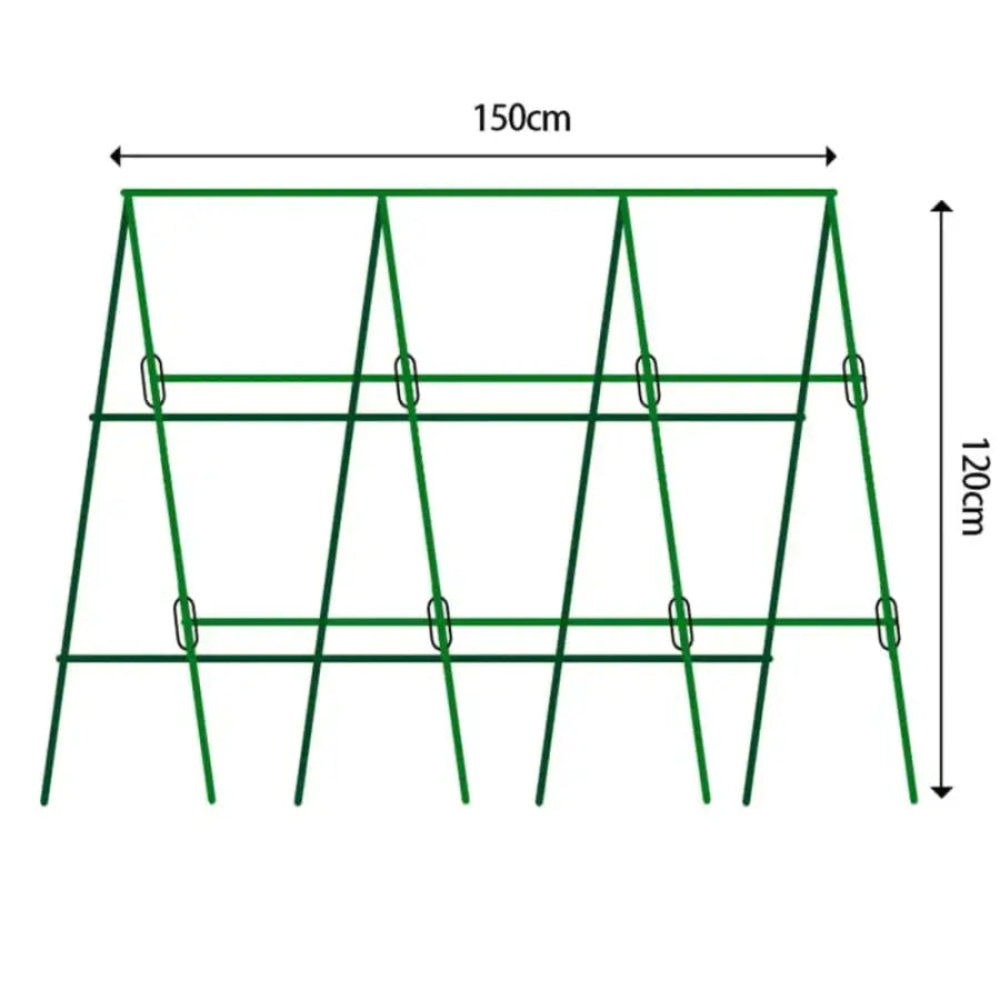 150 x 120cm AFrame Plant Support Trellis Reliable & Versatile