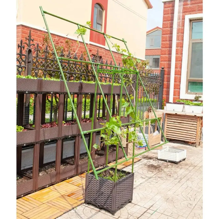 house plant support frame 160cm Rectangular Inclined Plant Support Frame