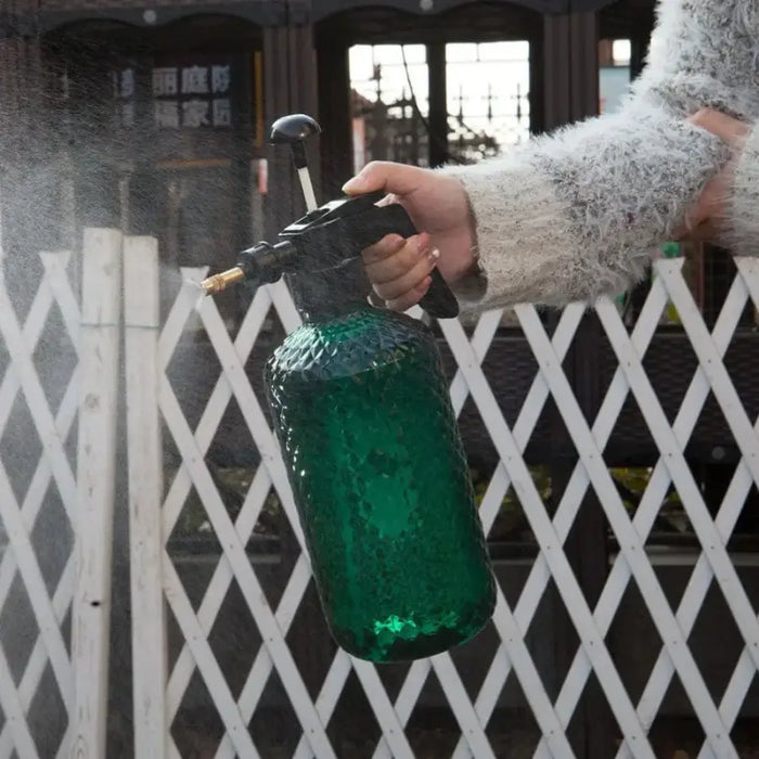 2 Liter Misting Spray Bottle with a Pressure Adjustable Nozzle