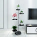 3 Tier Black Plant Stand for 3 Planters
