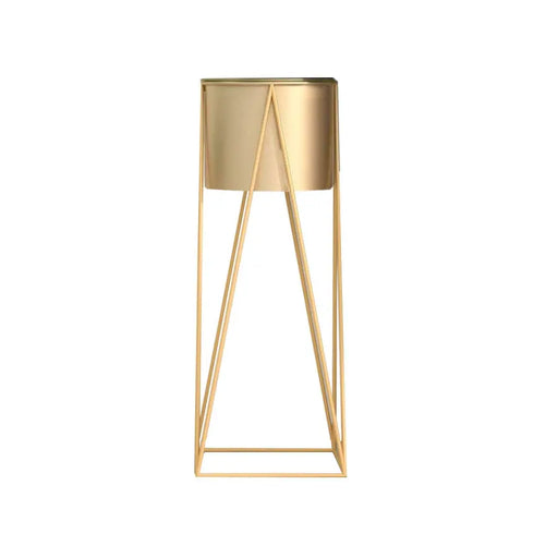 50cm Gold Metal Plant Stand