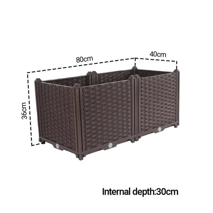 80cm Deep Planter Box