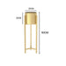 90cm Gold Metal Plant Stand