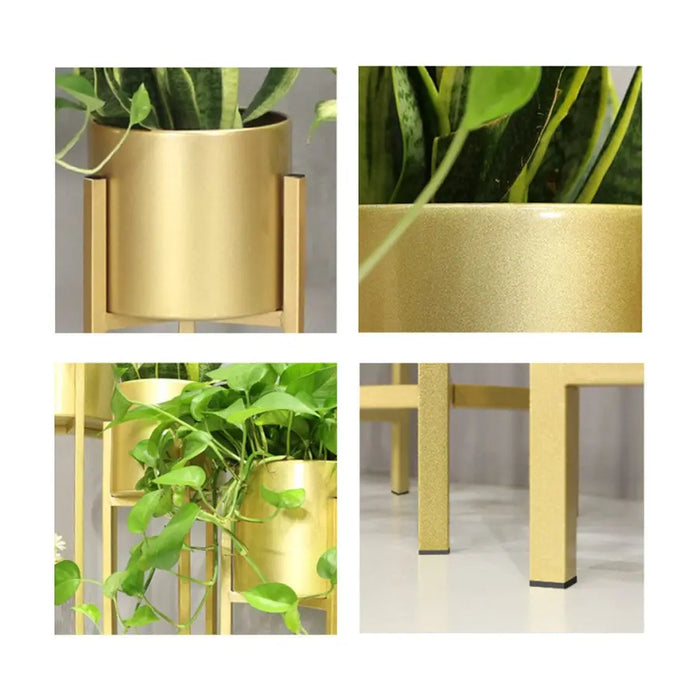 90cm plant pot 90cm Gold Metal Plant Stand
