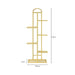 Arched 7 Tier Gold Metal Plant for 8 Planters