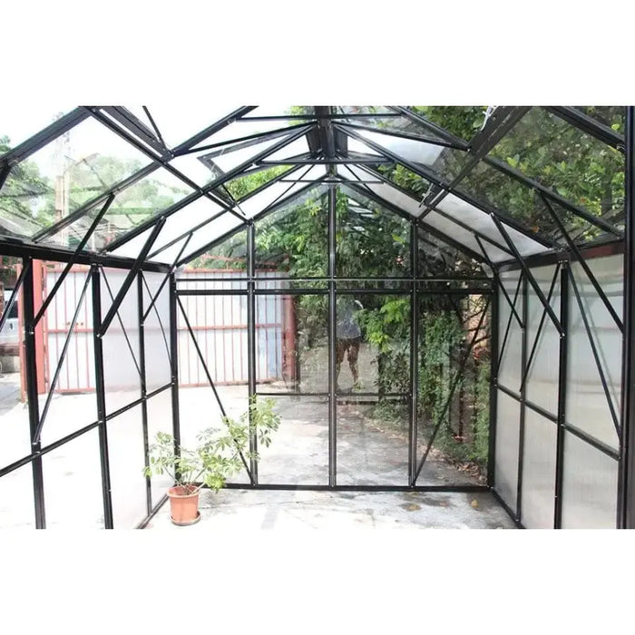 Black Imperial 3180 - 4 mm Glass Greenhouse