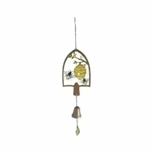 Beehive in Arch Hanging Bell 17x6.5x70cm