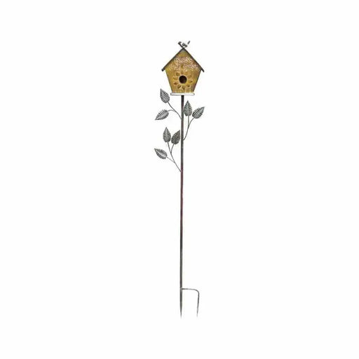 Bless Our Nest Birdhouse Stake 31x15x146cm