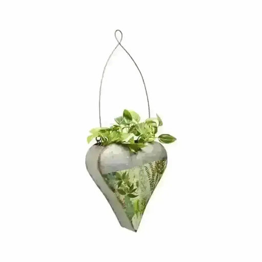 Green Heart Hanging planter