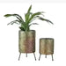 Set/2 Nested Aura Fanned Planters/Candleholders on Legs