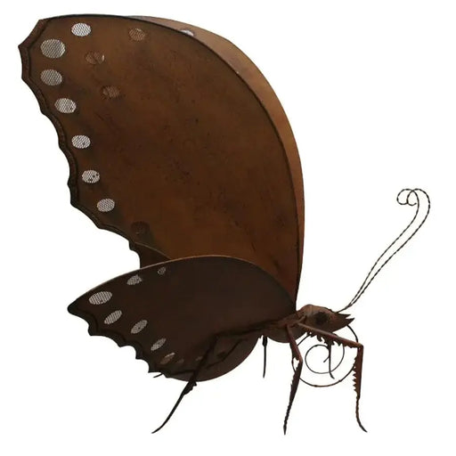 XL Rust Metal Butterfly 78x38x95cm(1/1)